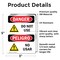 Signmission Safety Culture Sign, 3.5 in Width, Vinyl Decal, Rectangle OS-2PACK-DS-D-35-VS-1180 - alternate 2